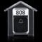 ARIOU Doorbell Rain covers, Doorbell Rain covers Shield Hood, Transparent Protector covers for Doorbells, Weather Proof Rain Shield for Door Locks, Door Knobs, Protector for Visual