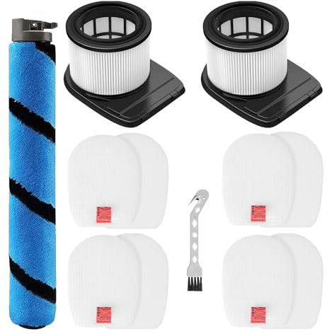 Zubehör Bürste Filter für Shark IZ300EU IZ320EU IZ300EUT IZ320EUT IZ300 IZ320 DuoClean Akku Staubsauger Ersatzteile (12 Stück)