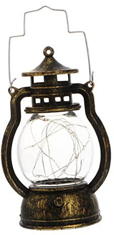 Yardenfun 1stück Vintage Handheld Lampe Kreative Atmosphäre Dekorationslampe Für Partys Retro-design Mit Batteriebetrieb Geschenkidee Für Weihnachten Und Besondere Anlässe