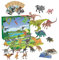 Dinosaurier Adventskalender Für Kinder, Kinder Weihnachtskalender, Dinosaurier Spielzeuge Weihnachtskalender Mit 24 X Bunte Dinosaurier-Figuren, Weihnachten 24 Tage Countdown Kalender Für Weihnachten