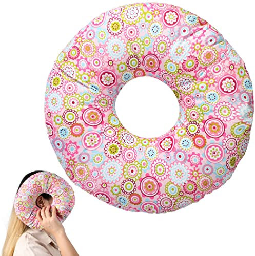 YOFAPA Piercing Kissen mit Loch - Für Ohr gegen Ohrenschmerzen - Donut Kissen - Kissen Seitenschläfer Sleepingring für Seitenschläfer zur Schmerzlinderung im Ohr