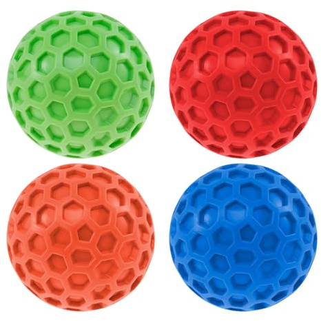 Générique Quietschball für Hunde, 65 mm, Squeaky, Dog Ball, hohe Elastizität, interaktiv, Dog Ball M, Größe Dog Tennis, Bälle für Dribble und Throw