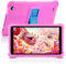 qunyiCO Kids Tablet 7 Inch | Android 11 | 2GB RAM | 1024x600 HD Touch Screen | WiFi Camera Bluetooth | Parental Control Learning App on Playstore (Rosa)