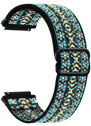 WHARGTSL 20mm 22mm Armband passend for COROS APEX 2 Pro/PACE 3 2 Smart Watch Band Sportarmband geflochtenes Nylonarmband(Blue,22mm)