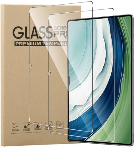 MEMELOKA Vetro Temperato per Huawei MatePad Pro 13.2 Pollici, 2 Pezzi Durezza 9H Antigraffio HD [Anti-Impronta][Senza Bolle] Pellicola Protettiva per Huawei MatePad Pro