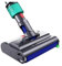 LUMCLEYR Lavapavimenti Elettrico con Serbatoio for Acqua Pulita E Sporca for Tappeti, Testina Spazzola, Compatibile con Aspirapolvere Dyson V7 V8 V10 V11 V15