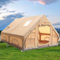 ExoticaBlend Sport Tent Aufblasbares Zelt Wasserdicht Hauszelt Stehhöhe Haus Luxus Wohnzelt Campingzelt Ofenloch Luftzelt 4-6 Personen Familienzelt,300x210x210mm
