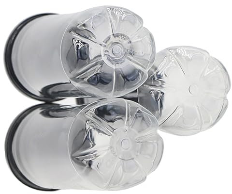LOORGVEL 3 Stück Aufbewahrungsbehälter Transparente Dose mit Schwarzem Deckel Robuster und Tragbarer Ballspeicher für Sportzubehör
