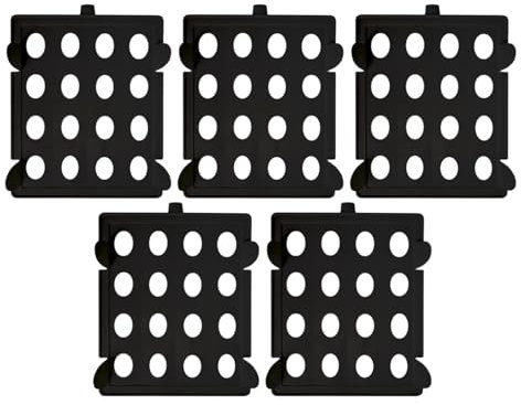 KESOTO Dispositif de Pliage pour Chemises, Rangement de Vêtements, Solution pour Dortoirs, Noir