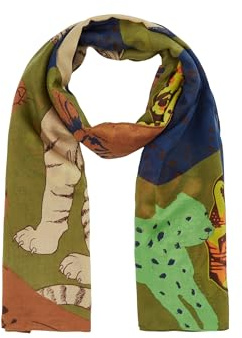 CODELLO Women Printed Scarf Recycled Polyester AN - 70X180CM