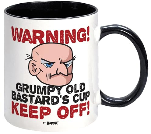 Mr Gift Present for Grumpy Old Men Man - Funny Comedy Mug - dad Father Grandad