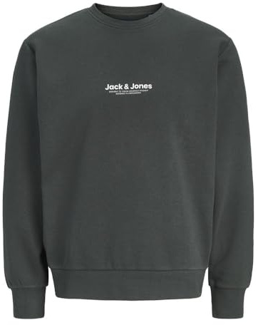 JACK & JONES Vesterbro122 Herren-Sweatshirt, Dunkelgrün