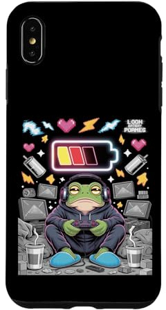 Gamer Frog Low Battery Case for iPhone XS Max