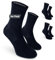 Chaussettes anti-moustiques Safersox, 3 Paires, Marine, 43-46