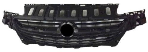 TVP Trade Vehicle Parts.co.uk Compatible With Front Main Centre Grille Mat Black Vauxhall Corsa 2015- Onwards