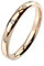 Paula & Fritz® Damen-Ring glänzend 3mm Zirkonia Silber Gelb-Gold Rosé-Gold Bunt Freundschafts-Ring Partner-Ring Edelstahl 316L R-M6822R_70