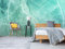 Oedim Vinilo para Pared Mármol Verde | Fotomural para Paredes | Mural | Vinilo Decorativo |350 x 250 cm | Decoración comedores, Salones, Habitaciones