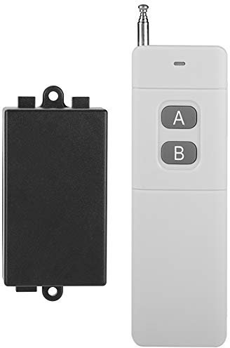 Interruttore Di Telecomando, Dc 12v 2ch Wireless 3 Km Telecomando Telecomando Sistema Di Commutazione Trasmettitore + Ricevitore Per Luci Di Controllo, Tv, Motore, Ventola, Telecamera