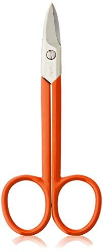 CREDO Fußnagelschere, gebogen, POP ART, vernickelt, orange