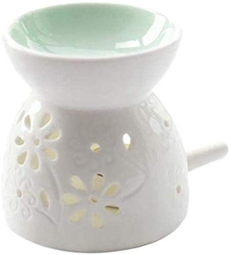 CLQ Aromatherapie Diffusor-Multifunktionale Dauerhafte Kerze ätherische Öl Nebel Keramik Aromatherapie Aromatherapie Lampe Herd