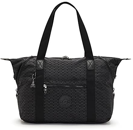 Kipling Art Medium bedruckte Tragetasche, Signature Emb, 22.75''L x 12.5''H x 7.75''D