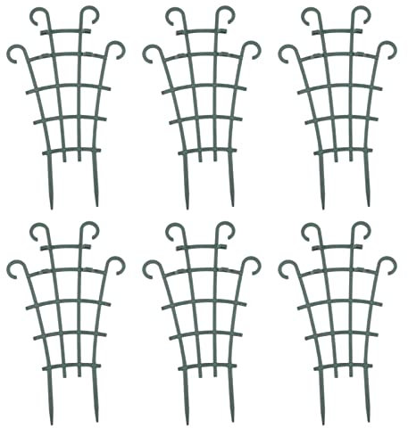 Pflanzengitter für Kletterpflanzen in Innenräumen | Stapelbares Rankgitter für Tomatenpflanzen – Pflanzenstützen im Freien zur Unterstützung beim Klettern von Gurken