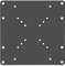 perfectHD adaptador VESA universal VESA 50x50 a 200x200, 1 pieza, negro