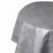 Wachstuch Wachstischdecke Tischdecke Gartentischdecke Breite & Länge wählbar Leicht Marmoriert Grau Rund 130 cm abwaschbar