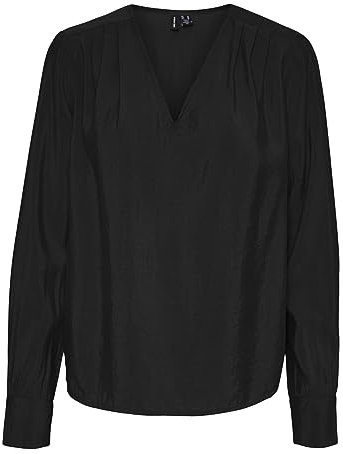 VERO MODA VMLENA LS Pleat TOP WVN NOOS