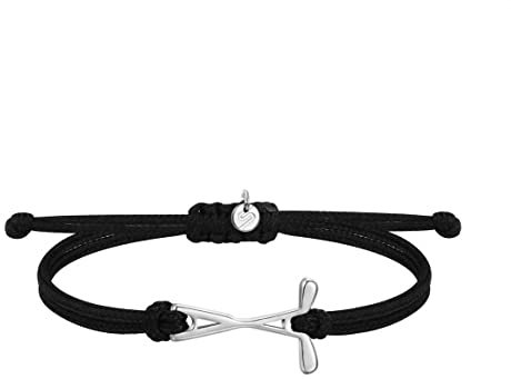 SAILBRACE Armband MATCH GOLF schwarz-silber