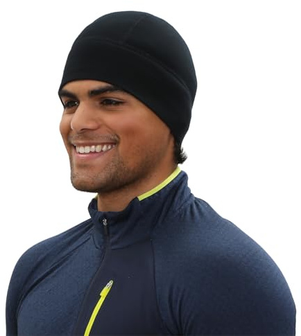 TrailHeads Merino Mütze für Herren - Wintermütze für Läufer