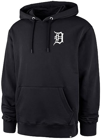 '47 MLB Detroit Tigers Hoody Kaputzenpullover LC Backer Helix Vintage Logo