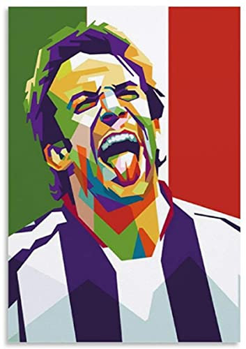 ANSNOW 1000 Teile Puzzle Del Piero Poster Erwachsene Kinder Holzspielzeug Lernspiel