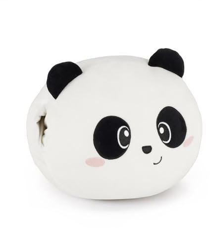 Legami - Kissen Super Soft! Panda Thema, Handwärmer, Super weich, Geschenkidee, 34x26 cm