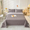 ZORZA Tagesdecke Bett Bettüberwurf,Tagesdecke Baumwolle und Leinen,Tagesdecke 150x230cm 200x230cm 250x230cm,Sofaüberwurf Steppdecke,Sofa Decke,Gesteppt Quilt Bedspread,A03,1PCS/250x230cm