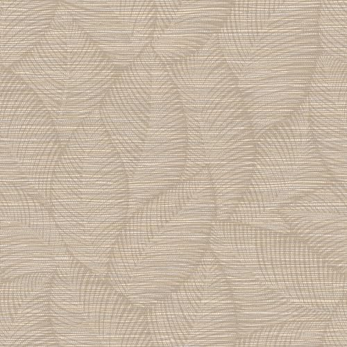 Rasch Tapeten 866834 - Vliestapete mit Blättern in Hellbraun aus der Kollektion Symphony - 10,05 m x 0,53 m (LxB)