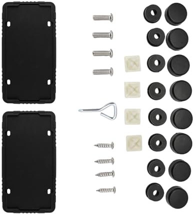 Silicone Plate For Car | License Plate Bracket Holder - Stylish, Weather-Proof, Rattle Proof Car Plate Frame With Drainage Holes For Boyfriend