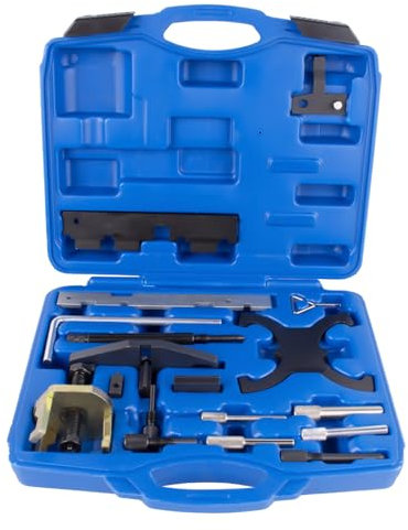 Outil de réglage du moteur Merautop SJ Outil de changement de chaîne de distribution de verrouillage Ensemble d'outils pour essence diesel 1,4 1,6 1,8 2,0 Di/TDCi ECOBOOST 1,6 Ti-VCT 1,5/1,6 VVT 2,3 L