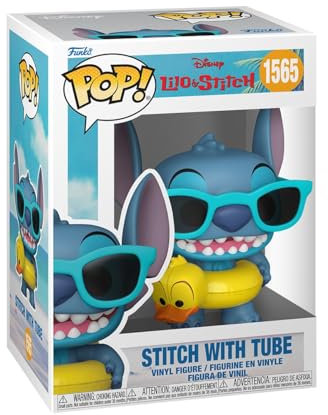 Funko Pop! Disney: L&S - Tuber Stitch - Lilo and Stitch - Figura de Vinilo Coleccionable - Idea de Regalo - Mercancia Oficial - Juguetes para Niños y Adultos - Movies Fans