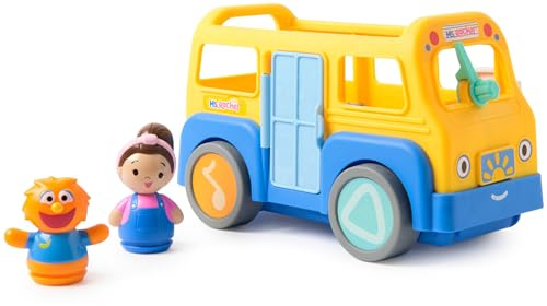 Ms. Rachel Official My First Learning Electronic School Bus with 2 Figures, Music & Sounds, Educational Toys & Toddler Toys for Girls & Boys Ages 1-3+