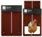 Porte Poulailler Automatique avec Minuterie, Ouverture Manuelle de la Porte et Anti-pincement, Porte Automatique Poulailler avec Écran LCD Programmable Étanche, Alimenté par Batterie (Brun)