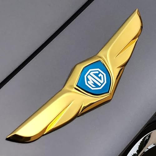 Auto Emblem Aufkleber,für MG GS MG MG MG HS Mg Zs MG3 MG6 ZR ZT ZT-T,mit Logo Metall Badge Aufkleber, Auto Vorne Hinten Styling Tuning Sticker Zubehor,D