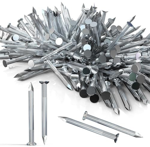 Steel Nails for Concrete Walls Nails Galvanised Nail (35 Pieces 70 mm)