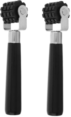 Garneck 2pcs Soundproofing Car Roller Tool Kit Car Soundproofing Roller Adhesive Easy Install for Interior