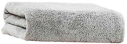 Ciieeo Großes Badetuch Sanft Saugfähig Und Leicht Für Zuhause Spa Und Hotel in Elegantem Grauton