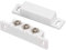 NIZUUONE ABS Magnetic Reed Switch 2pcs, Generalmente Abiertos Interruptores de Magnético Cerrado para la Pared de la Puerta, para Puertas de Madera y Ventanas