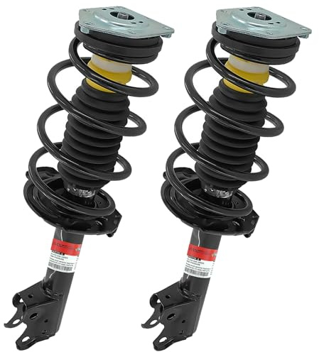 2x Stoßdämpfer Federbein Vorne für Mercedes A Klasse W169 A150 A160 A170 | 04-12 Links und Rechts mit Schraubenfeder und Domlagern A1693201630 1693200430 1693200830 1693200130