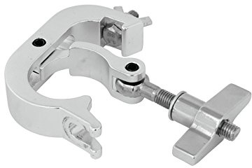 EUROLITE TH-250 Quick-Lock Haken silber | PRO Montagehaken, Quick-Lock-Schraube für 50 mm Rohr, Maximallast WLL 250 kg