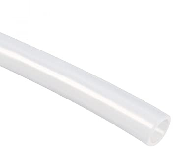Sourcingmap Silicone Tube 6mm ID X 8mm OD 32.8 Feet Flexible Silicone Rubber Tubing Water Air Hose Pipe Translucent for Pump Transfer