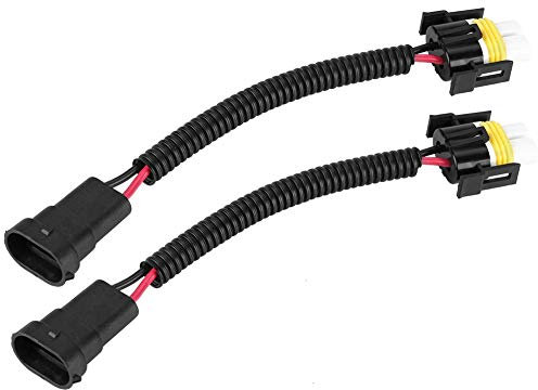 1 Paar Keramik Conversion Wire Adapter Kabel Conversion Connector Verdrahtung Scheinwerfer Nebelscheinwerfer Kabelsatz für 9006 9012 9006XS Steckeradapter